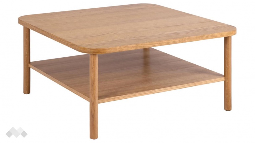 Холна маса Банбъри дъб натурал - изглед 1 - МебелМаг Холна маса Банбъри дъб натурал - изглед 1