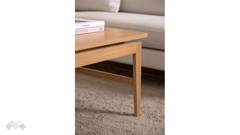 Холна маса Есекс дъб натурал - изглед 5