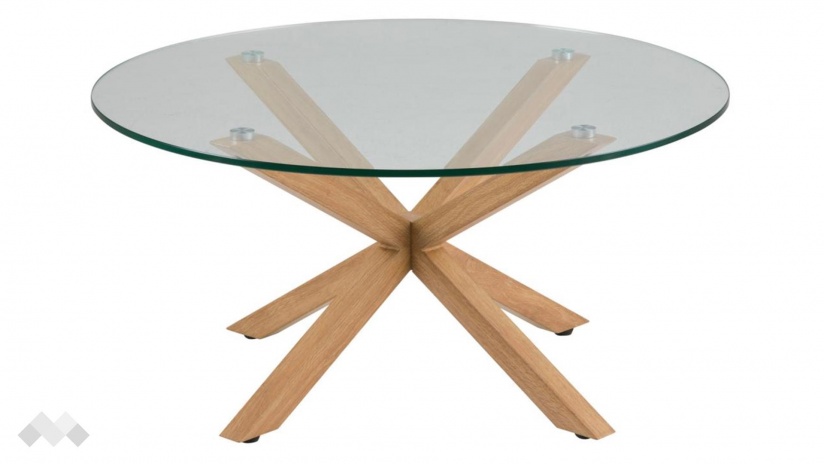 Холна маса Хевън дъб - изглед 1 - МебелМаг Холна маса Хевън дъб - изглед 1