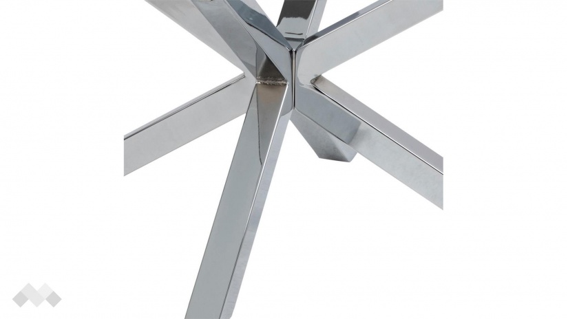 Холна маса Хевън хром - изглед 4 - МебелМаг Холна маса Хевън хром - изглед 4