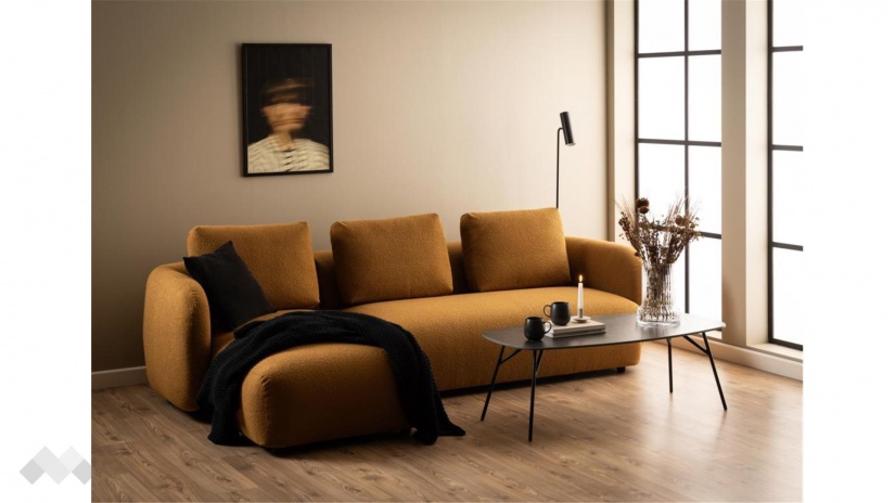 Холна маса Каракас черен мат - изглед 6 - МебелМаг Холна маса Каракас черен мат - изглед 6