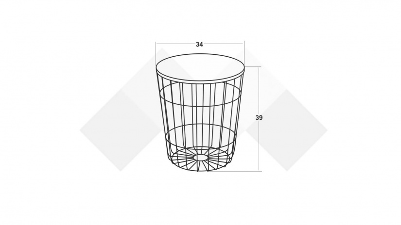 Холна маса Лотус - изглед 2