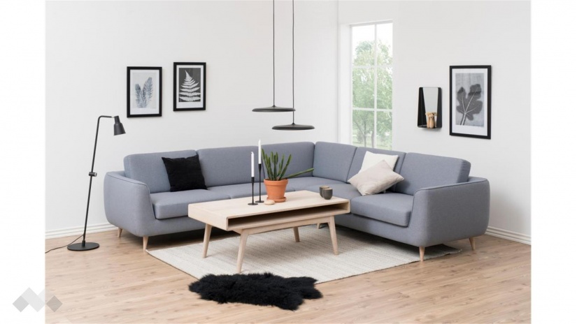 Холна маса Мартен светъл дъб - изглед 3