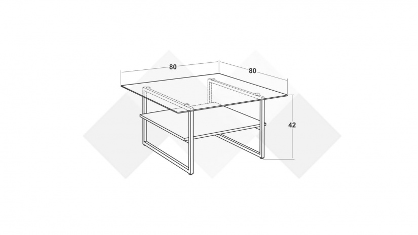 Холна маса Окая сива - изглед 8 - МебелМаг Холна маса Окая сива - изглед 8