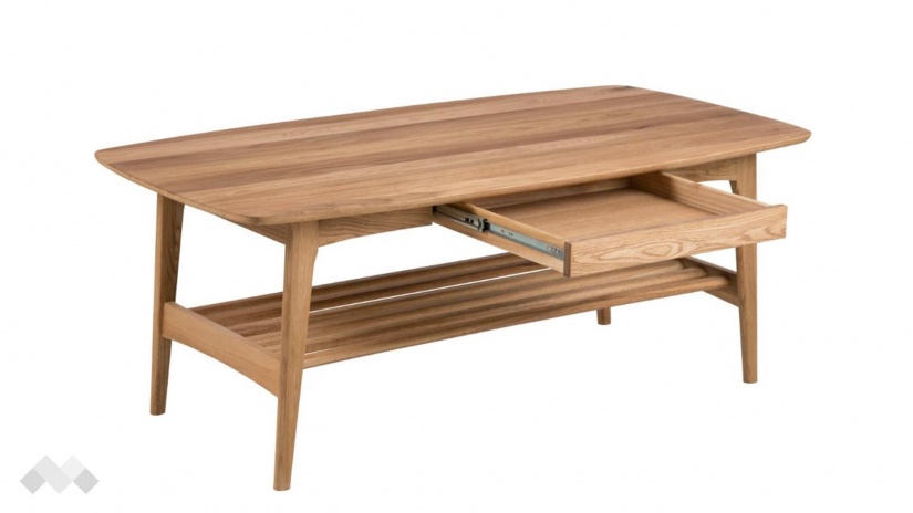 Холна маса Ема дъб натурал - изглед 2