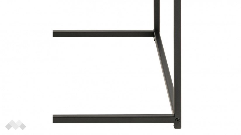 Холна маса Сийфорд тъмен дъб с черно - изглед 6 - МебелМаг Холна маса Сийфорд тъмен дъб с черно - изглед 6