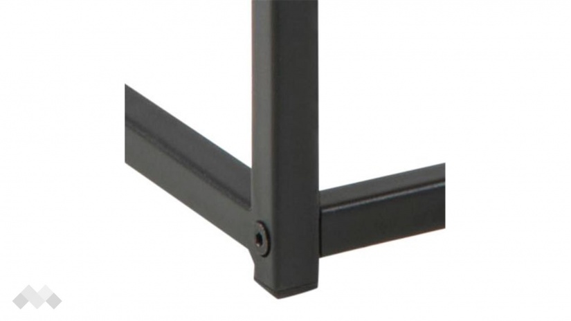 Холна маса Сийфорд тъмен дъб с черно - изглед 4 - МебелМаг Холна маса Сийфорд тъмен дъб с черно - изглед 4