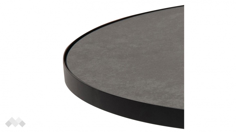 Холна маса Соли черен с черен мат - изглед 2