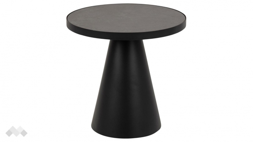 Холна маса Соли черен с черен мат - изглед 1 - МебелМаг Холна маса Соли черен с черен мат - изглед 1