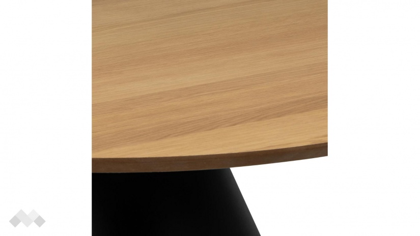 Холна маса Соли дъб натурал с черен мат - изглед 3