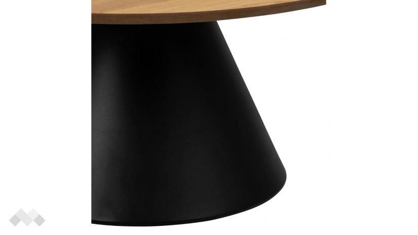 Холна маса Соли дъб натурал с черен мат - изглед 4