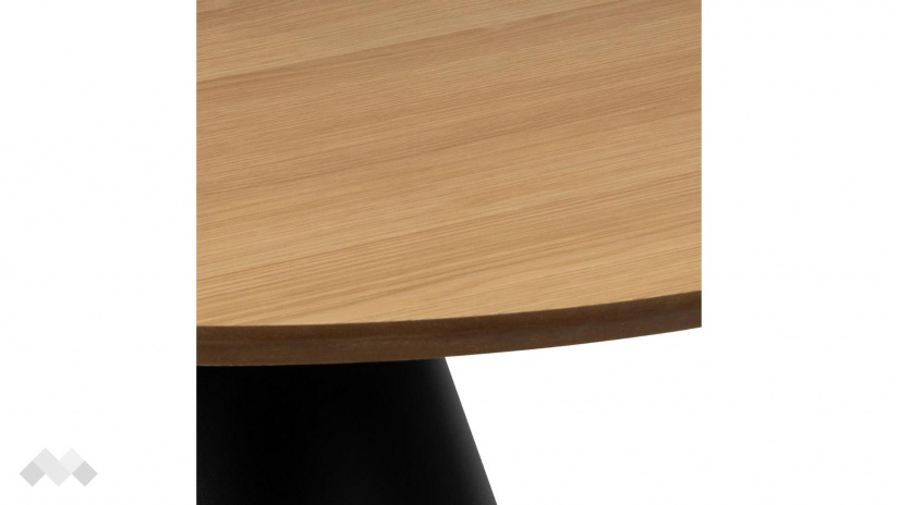 Холна маса Соли дъб натурал с черен мат - изглед 3