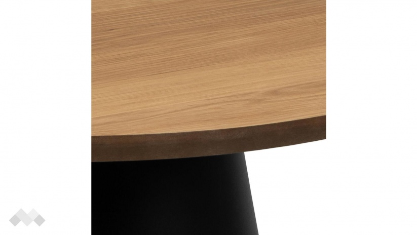 Холна маса Соли дъб натурал с черен мат - изглед 4