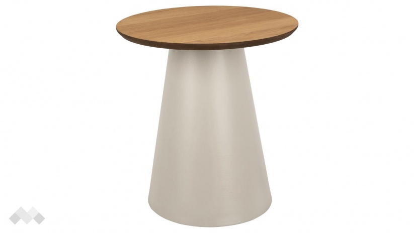 Холна маса Соли дъб натурал със сив мат - изглед 1 - МебелМаг Холна маса Соли дъб натурал със сив мат - изглед 1