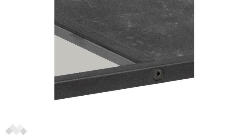 Холна маса Стрингтън черен мрамор с черен мат - изглед 6