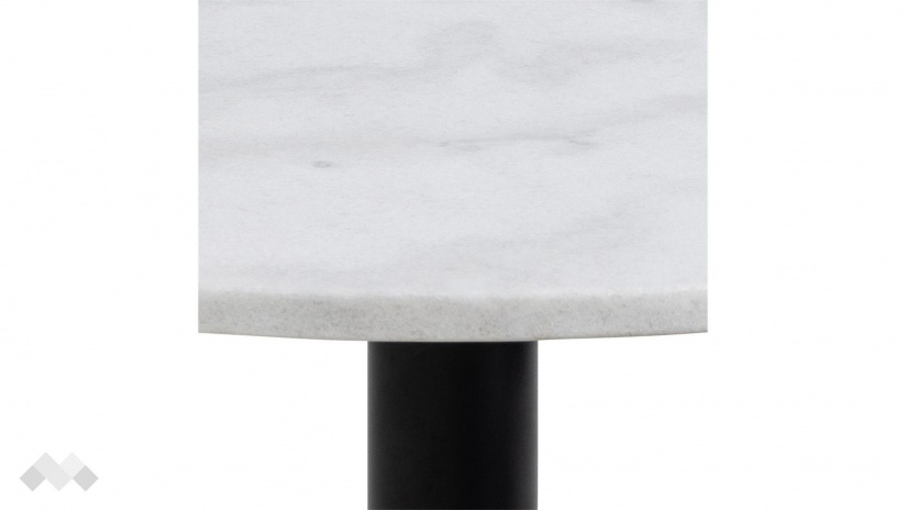 Холна маса Трио бял мрамор с черен мат - изглед 4