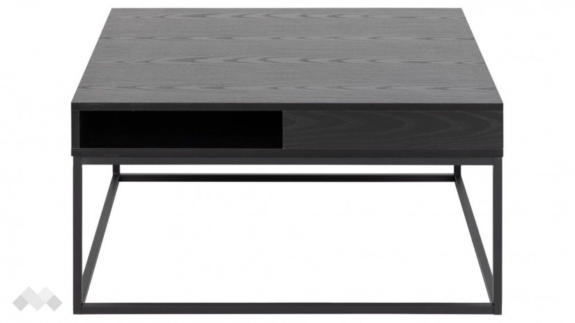 Холна маса Уилфорд черен мат - изглед 2 - МебелМаг Холна маса Уилфорд черен мат - изглед 2