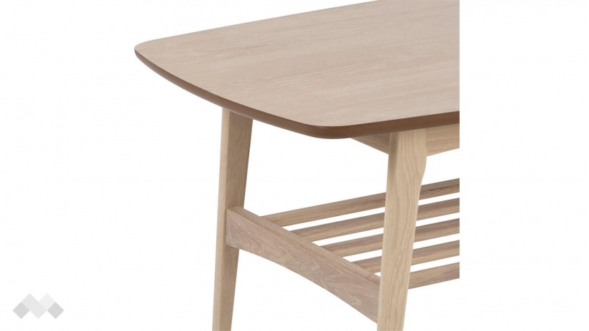 Холна маса Уудсток светъл дъб - изглед 3 - МебелМаг Холна маса Уудсток светъл дъб - изглед 3