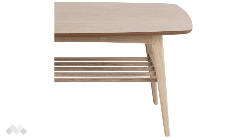 Холна маса Уудсток светъл дъб - изглед 5 - МебелМаг Холна маса Уудсток светъл дъб - изглед 5