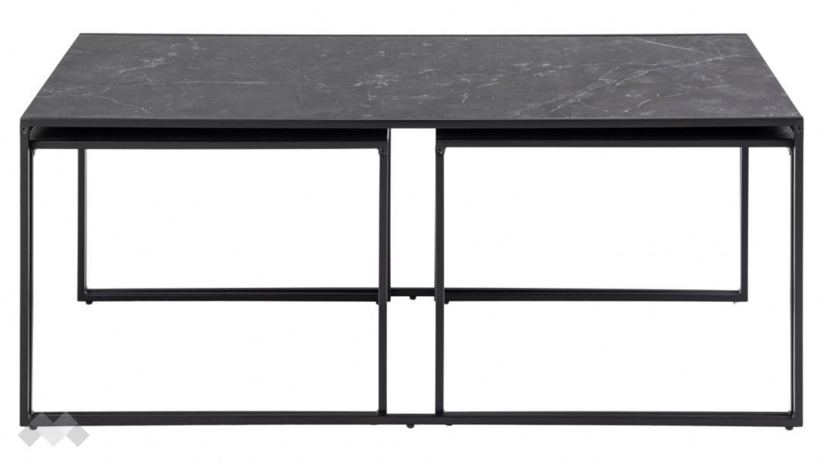 Холна маса Инфинити комплект маси черен - изглед 2 - МебелМаг Холна маса Инфинити комплект маси черен - изглед 2