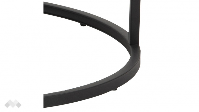 Холна маса Спиро комплект маси черен мрамор с черно - изглед 6 - МебелМаг Холна маса Спиро комплект маси черен мрамор с черно - изглед 6