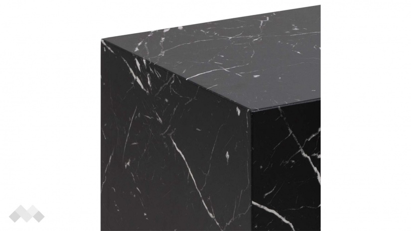Холна маса Заре черен мрамор - изглед 3 - МебелМаг Холна маса Заре черен мрамор - изглед 3
