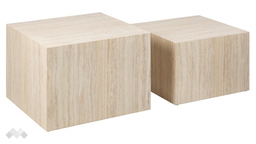 Холна маса Заре комплект маси травертин - изглед 1 - МебелМаг Холна маса Заре комплект маси травертин - изглед 1