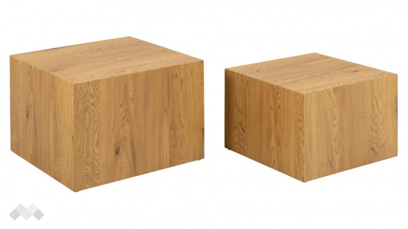 Холна маса Заре комплект маси тъмен дъб - изглед 1 - МебелМаг Холна маса Заре комплект маси тъмен дъб - изглед 1