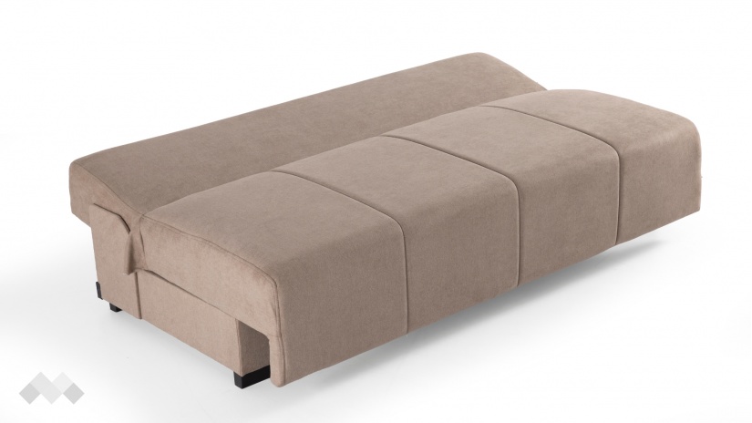 Клик-клак канапе Бостън триместни кафяв - изглед 4