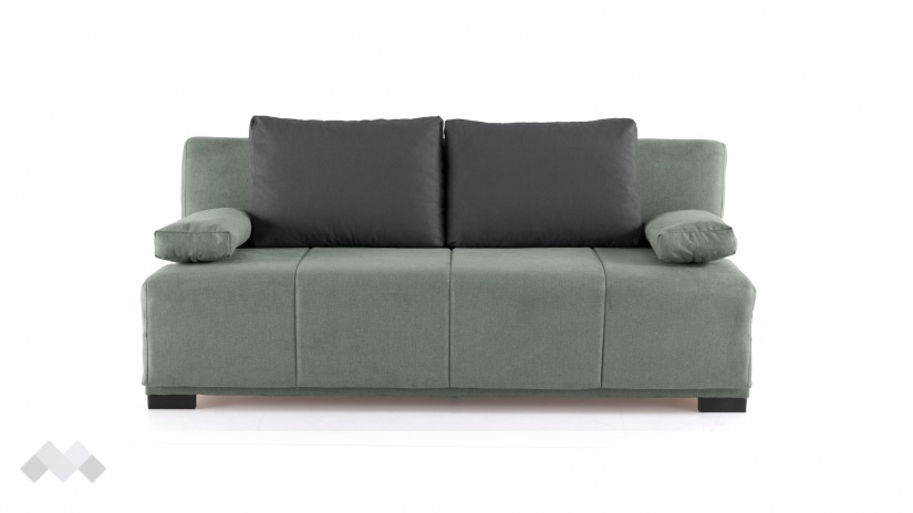 Клик-клак канапе Бостън триместни зелен - изглед 3