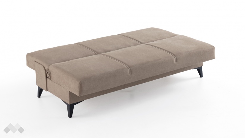 Клик-клак канапе Мерит триместни кафяв - изглед 5 - МебелМаг Клик-клак канапе Мерит триместни кафяв - изглед 5