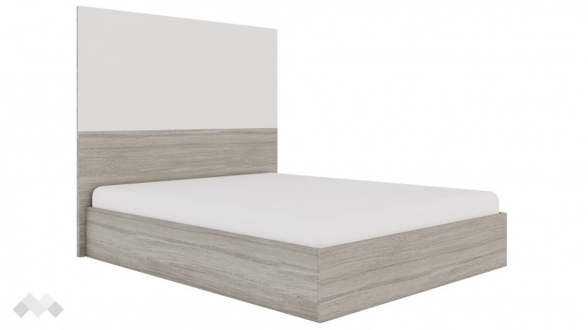 Спален комплект Комо К4 дъб ърбан ойстър с бяло - изглед 6