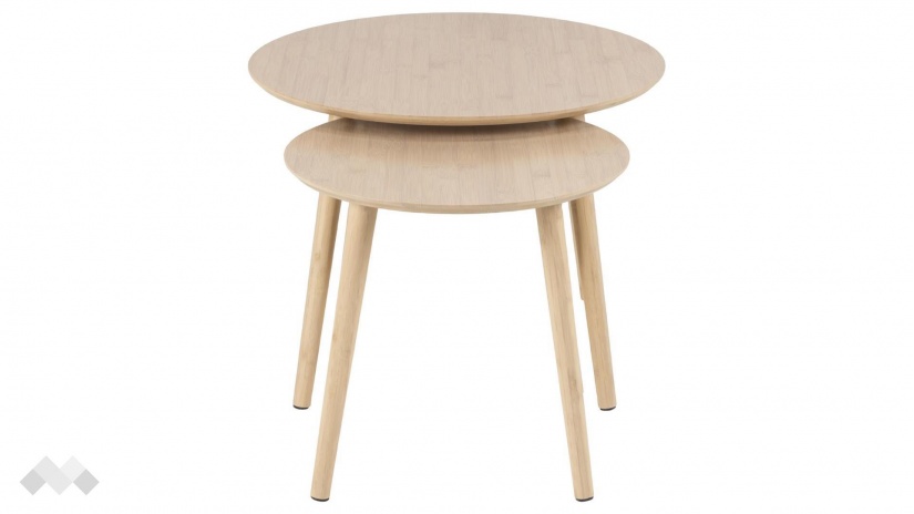 Холна маса Рослин комплект маси бамбук - изглед 3 - МебелМаг Холна маса Рослин комплект маси бамбук - изглед 3