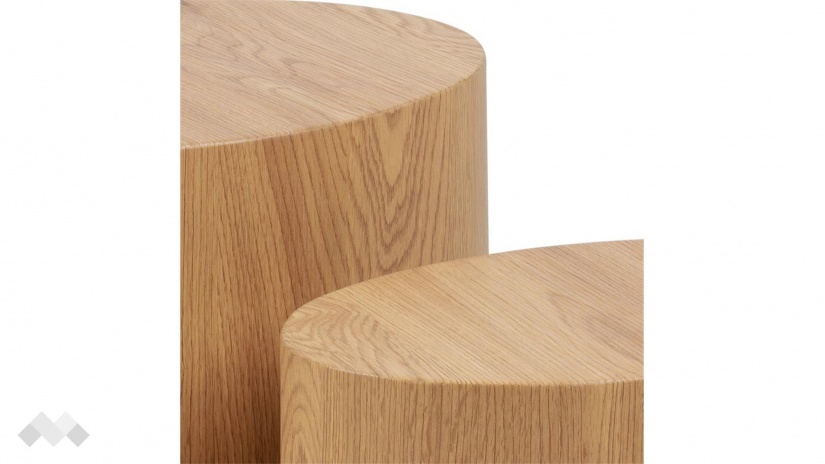 Холна маса Миши комплект маси тъмен дъб - изглед 2