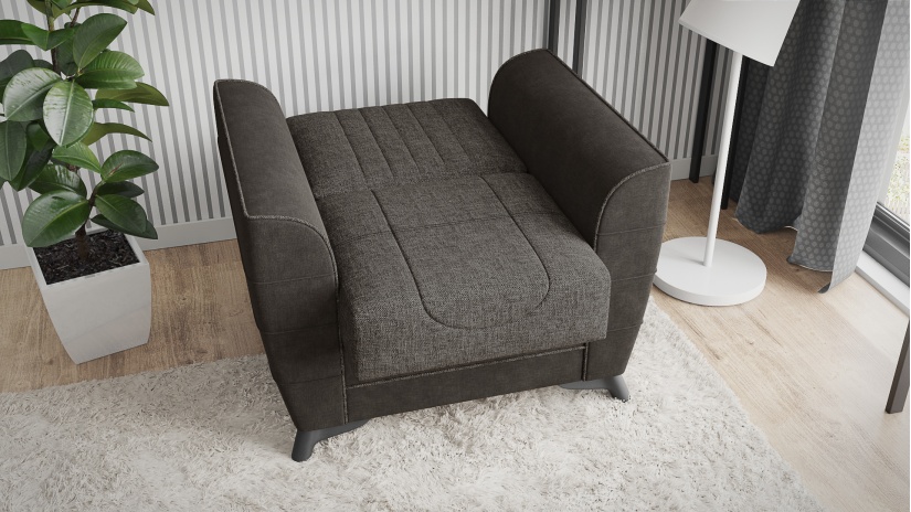 Комплект дивани за дневна Ялта комплекти сив с черно - изглед 14