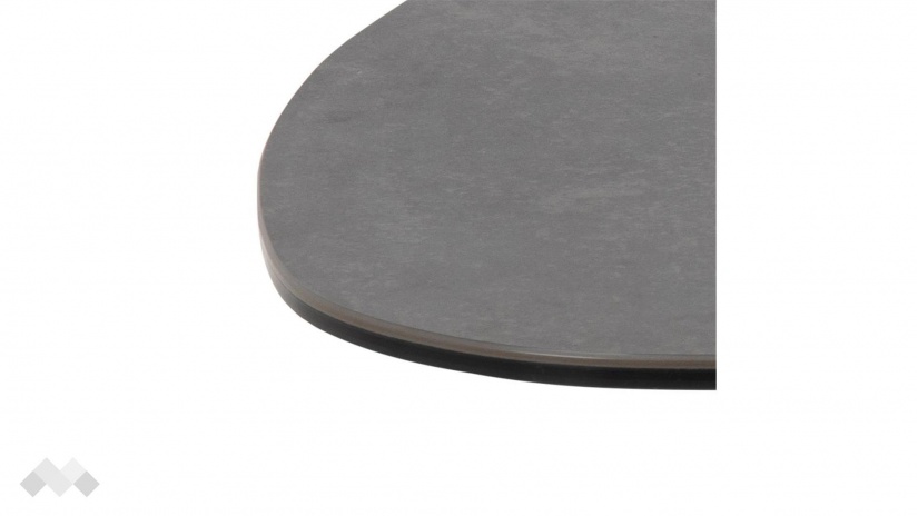 Холна маса Барнсли черен - изглед 2