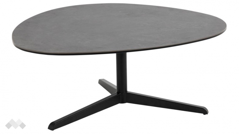 Холна маса Барнсли черен - изглед 1