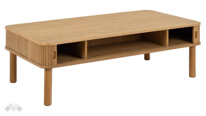 Холна маса Ленгли дъб натурал - изглед 2