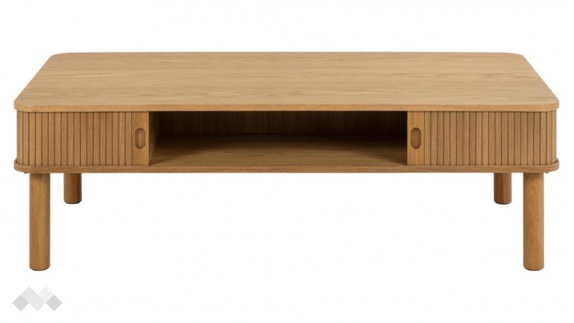 Холна маса Ленгли дъб натурал - изглед 3