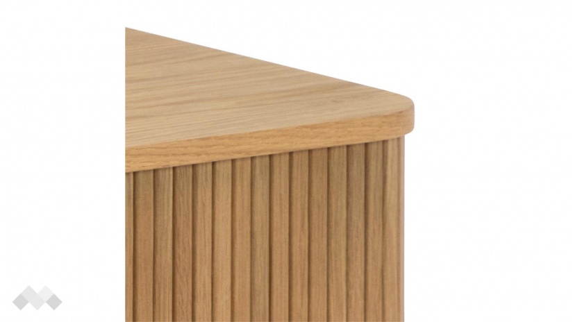 Холна маса Ленгли дъб натурал - изглед 5