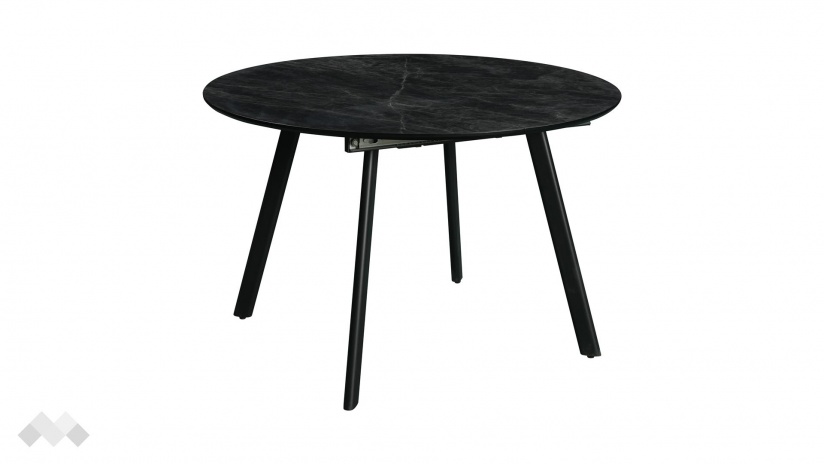 Трапезна маса Авел разтегателни тъмен мрамор - изглед 1