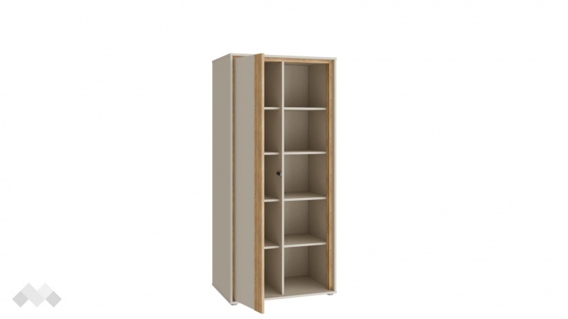 Етажерка Векслин пясък с дъб маувела - изглед 5