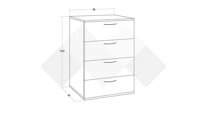 Скрин №1 дъб антик - изглед 2