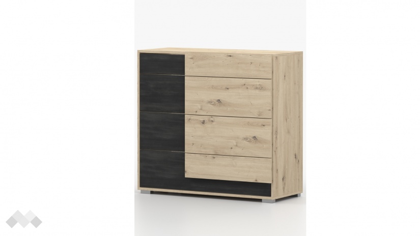 Скрин Бафра дъб артисан с тъмен норвежки бор - изглед 3