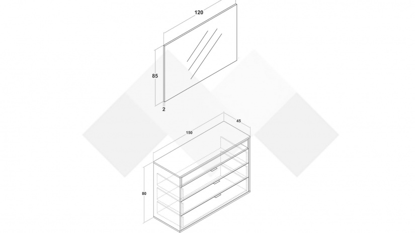 Скрин Барса дъб арканзас с травертин - изглед 2