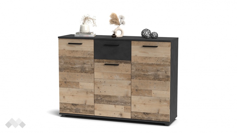 Скрин Делта светъл олд стайл с матера - изглед 5 - МебелМаг Скрин Делта светъл олд стайл с матера - изглед 5