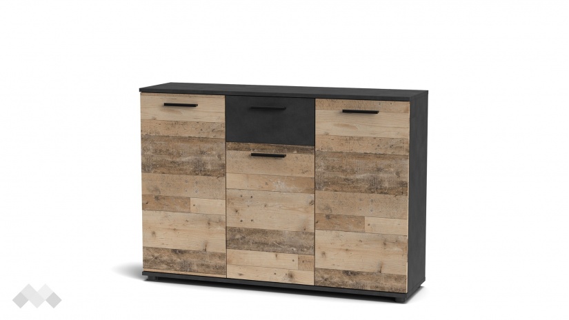 Скрин Делта светъл олд стайл с матера - изглед 3 - МебелМаг Скрин Делта светъл олд стайл с матера - изглед 3