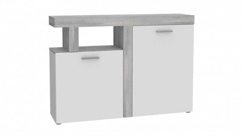 Скрин Джуледа сив скандинавски дъб с бяло - изглед 3