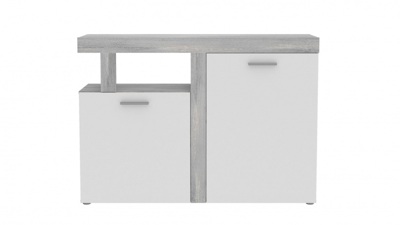 Скрин Джуледа сив скандинавски дъб с бяло - изглед 2