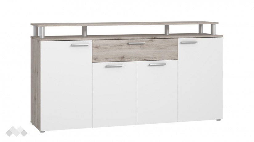 Скрин Джулада пясъчен дъб с бяло - изглед 2